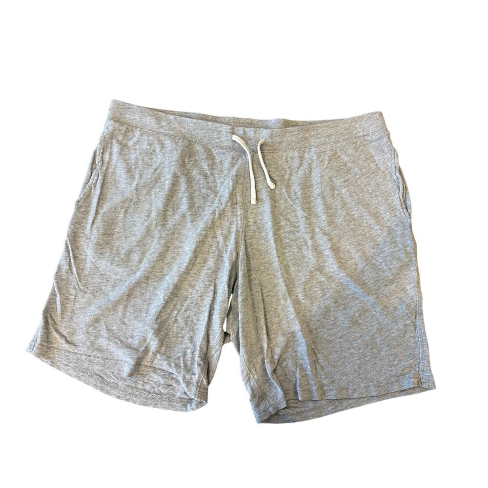 VINCE Gray 100% cotton Pull On Lounge Shorts Pockets Men XL